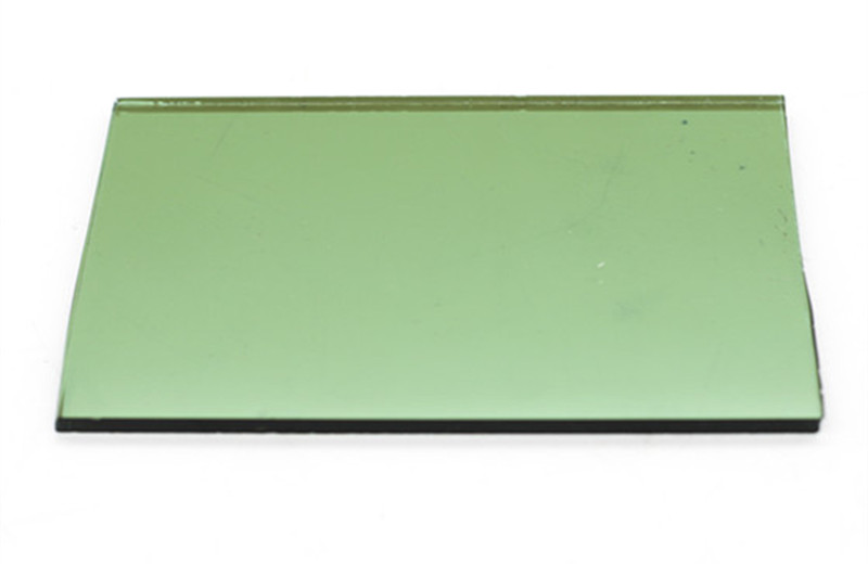 4,7 mm 5 mm 6 mm 8 mm Vidrio reflectante revestido de verde natural