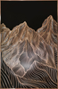 Efecto acrílico 3D Fotos decorativas de arte fácilmente limpias Pintura de vidrio para decoración de paredes